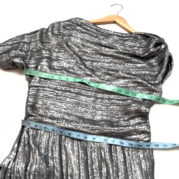 Rachel Comey sz 10 Asti Dress All Over Sequin One Shoulder - Picture 7 of 12